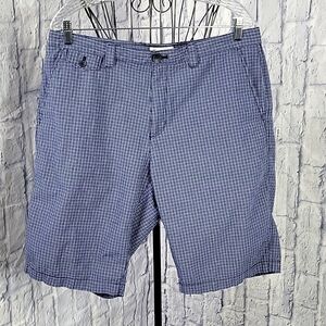 CALVIN KLEIN‎ Men's Blue Striped Shorts Size 34